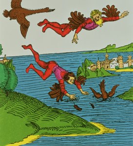 Daedalus en Icarus, 15e eeuw